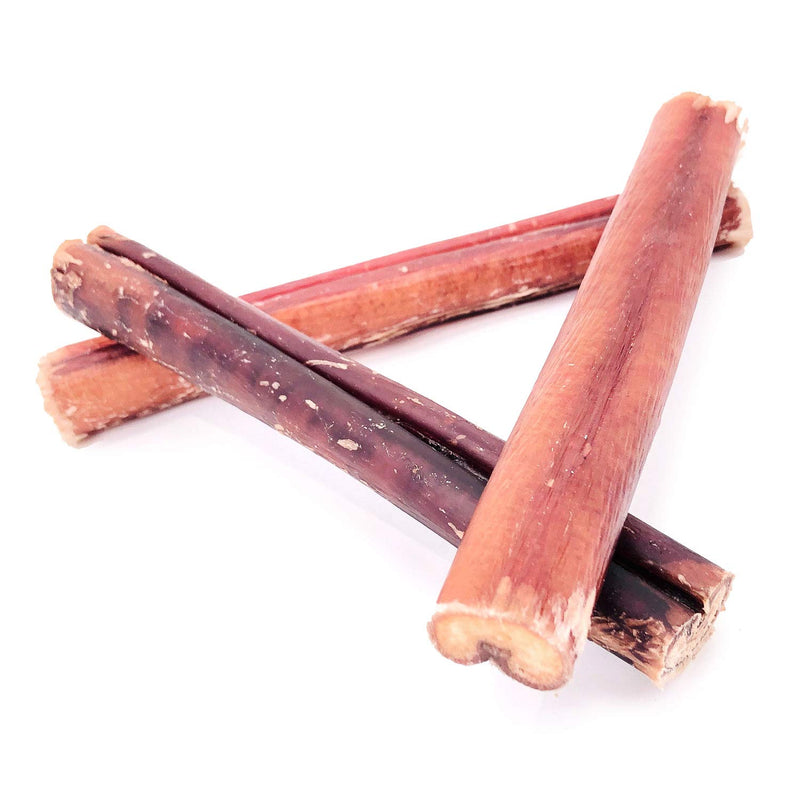 [Australia] - ValueBull Bully Sticks, Super Jumbo 6 Inch, Low Odor, 10 Count - All Natural Dog Treats, 100% Beef Pizzles, Rawhide Alternative 