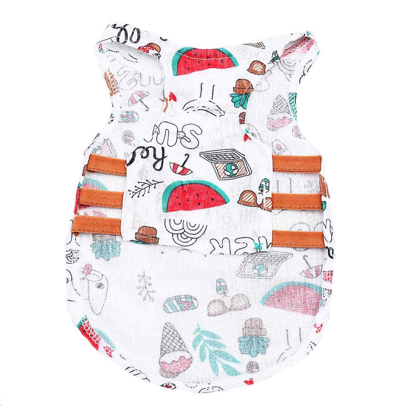 [Australia] - Petea Pet Clothes Dog Cat Summer Watermelon Fruits Vest Cute Puppy Apparel for Dogs and Cats M 