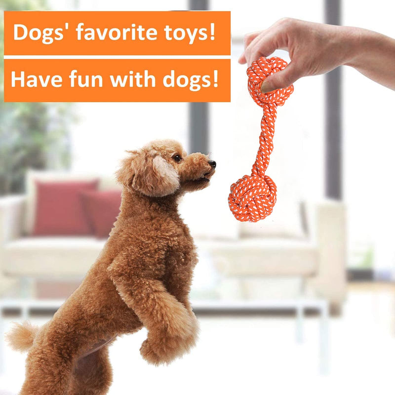 WALLE Dog Toys Puppy Toys for 8 Weeks 7PCS Durable Dog Rope Toys Chew Toys Gift Set for Small Dogs Teething Training style 1 - PawsPlanet Australia