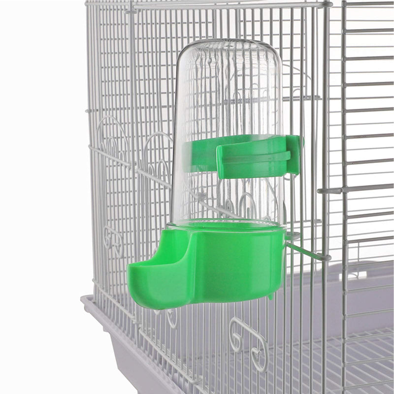 Zerodis 3Sets Pet Supplies Automatic Bird Feeder,Bird Water Bottle Drinker Container Food Dispenser Hanging in Birds Cage for Parrots Budgie Cockatiel Lovebirds - PawsPlanet Australia