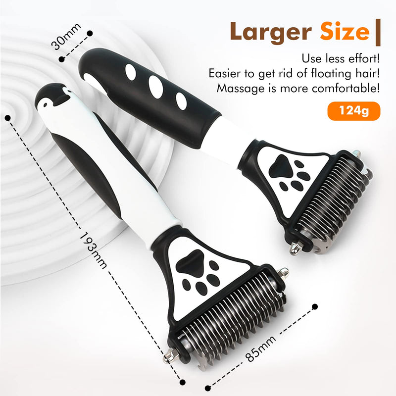 Cat brush, dog brush, pet brushes, cat brush, short hair, cat brush, long hair, gentle and precise hair removal, cat brush, cat hair brush against matting, massaging undercoat brush. - PawsPlanet Australia
