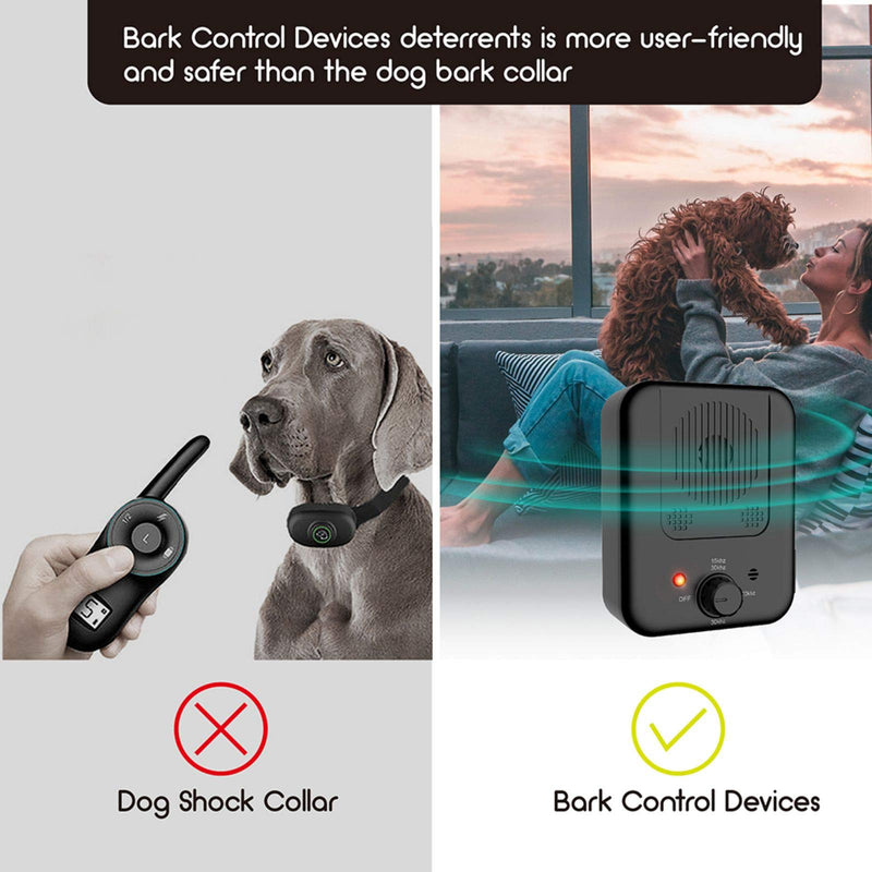 [Australia] - BECETTY Dog Barking Control Device, Anti Barking Device USB Rechargeable Automatic Sonic Bark Silencer Dog Bark Deterrent 10 Meters Effective 