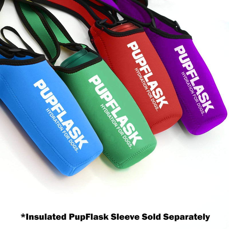 Tuff Pupper pupflask portable water bottle | 27 or 40 oz stainless steel | Convenient dog travel water bottle keeps pup hydrated Portable Dog Water Bowl and Travel Water Bottle for Dogs 27 Ounce Nebulas Blue - PawsPlanet Australia