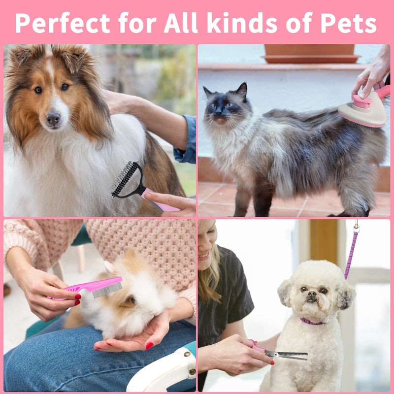 Ultimate Dog Grooming Brush Shedding Kit, Complete Grooming Solution for Shedding Dogs - Slicker Brush, Deshedding Tool, and Grooming Comb - Suitable for All Breeds and Sizes - Promotes Healthy Skin and Coat, Reduces Shedding - PawsPlanet Australia