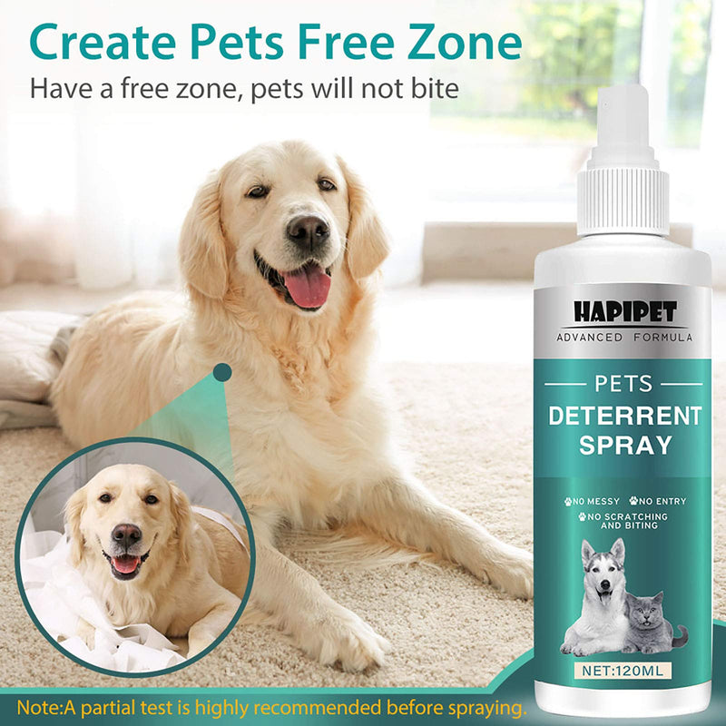 Inscape Data Pets Deterrent Spray, Pet Training Spray for Dog and Cat, Pet Behavioral Training Aid with Bitter for Furniture, Indoor and Outdoor Use - PawsPlanet Australia