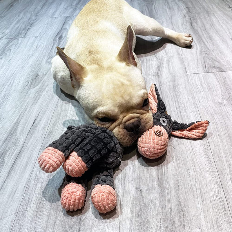 Donkey Soft Dog Toys for Small Medium Dogs Squeaky Dog Toys Plush Puppy Toy - PawsPlanet Australia