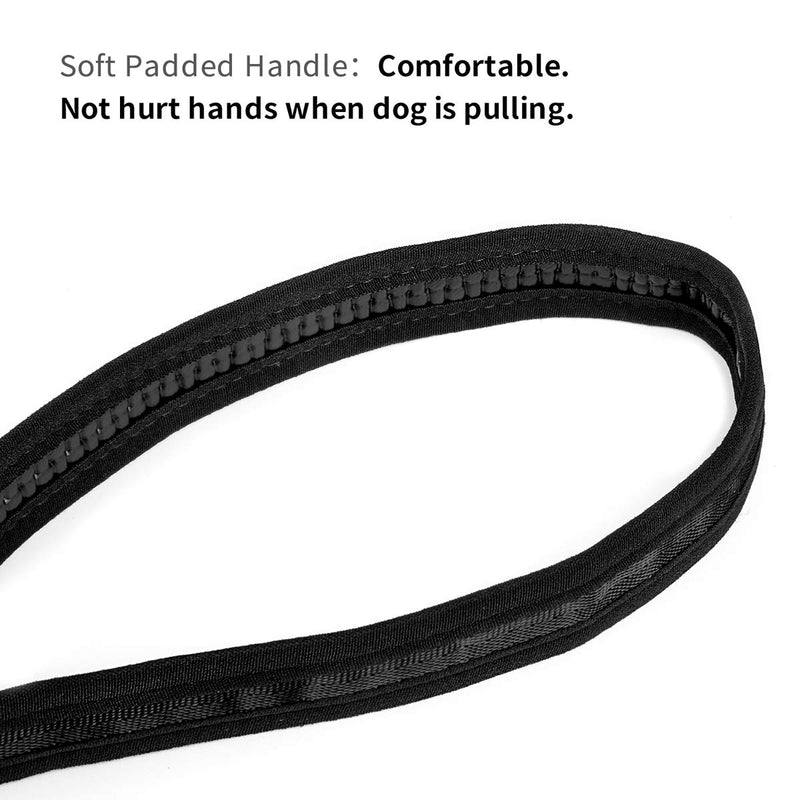 Mebber 10m Long Dog Training Leash,Puppy Obedience Recall Training Agility Lead,Strong Nylon Leash Traction Rope with Comfortable Padded Handle for Large Dogs,Medium Dogs (Black 32ft) - PawsPlanet Australia
