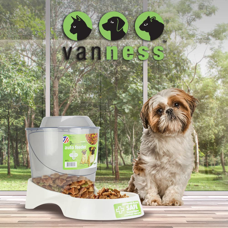 Van Ness Pets Small Gravity Auto Feeder for Cats/Dogs, 3 Pound Capacity - PawsPlanet Australia
