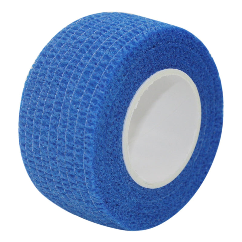 COMOmed Cohesive Bandages Vet Wrap Elastic Bandage Blue 2.5cm x 4.5m 12 rolls Ankle Non-woven FDA certified - PawsPlanet Australia