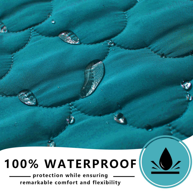 SPXTEX Dog Bed Covers Dog Rugs Pet Pads Puppy Pads Washable Pee Pads for Dog Blankets for Couch Protection Super Soft Pet Bed Covers for Dog Training Pads 1 Piece 52"x82" Aqua - PawsPlanet Australia