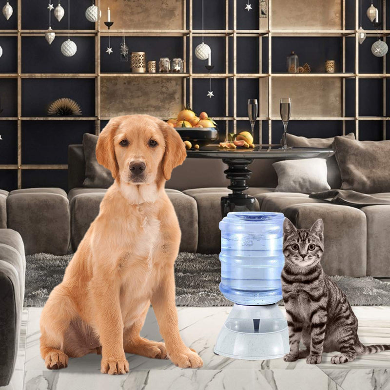 [Australia] - VaygWay Self Dispensing Pet Waterer – Automatic Gravity Dog Cat Waterer - Pet Water Dispenser Dogs Cats – Dog Water Bowl Water Dish – Automatic Water Bowl for Pets 