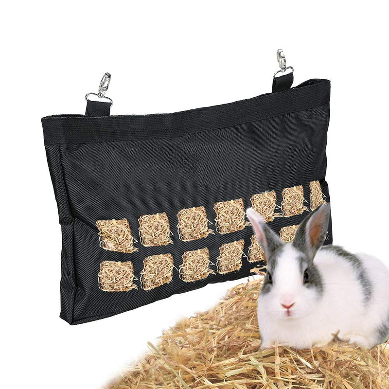 [Australia] - Guinea Pig Hay Bag, Rabbit Hay Feeder, Hay Bag Hanging Feeder Sack for Rabbit Guinea Pig Chinchilla Hamsters Small Animals, Pet Essential Feeder Storage Bag L:11 X 19 X 1.57 INCH 