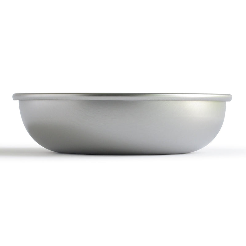 [Australia] - Basis Pet Made in The USA Low Profile Stainless Steel Cat Dish 2-PACK 