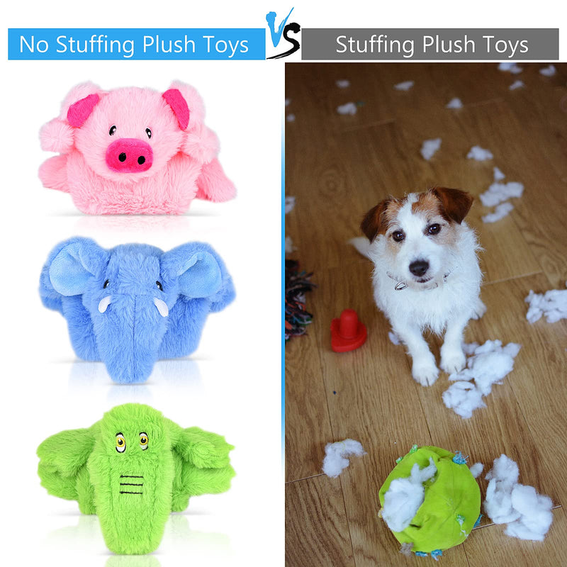 SHOKUTO Dog Toys, Interactive Dog Toys for Boredom for Puppy Small Medium Large Dogs, No Stuffing Crocodile Squeaky Dog Toys, Durable Dog Chew Toys for Teeth Cleaning, Christmas Dog Toys Gifts Green Crocodile - PawsPlanet Australia