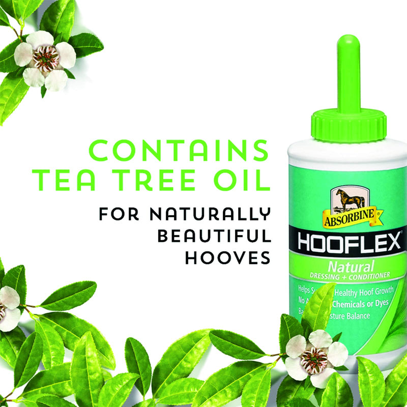 Absorbine Hooflex All Natural Dressing & Conditioner, 15oz, Includes Applicator Brush - PawsPlanet Australia