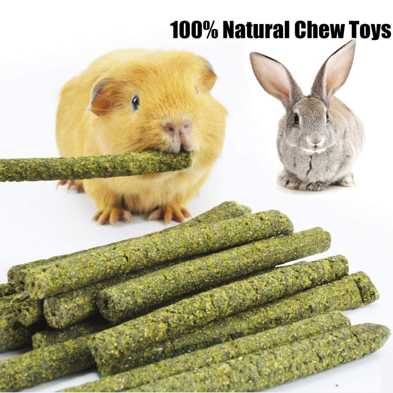 LMYKH Rabbit chew toy, hamster toy with apple sticks Timothy hay sticks, small animal molar accessories for guinea pigs, chinchillas, rabbits - PawsPlanet Australia
