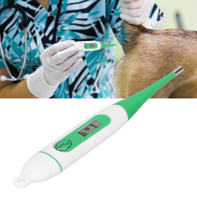 Cikonielf Animal Thermometer Veterinary Electronic Thermometer Waterproof Digital Thermometer Pet Thermometer Digital Livestock Sheep Horses Farm Animal Thermometer for Dogs Horses Cats - PawsPlanet Australia