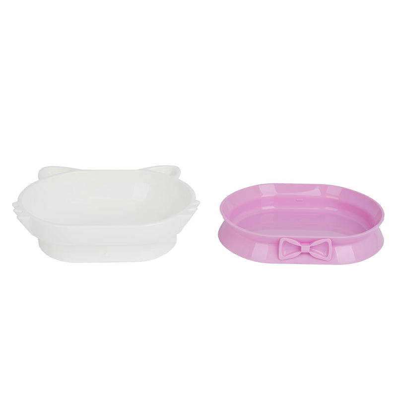 [Australia] - Petique Eco-Friendly PLA Pet Dishes Baby Pink 