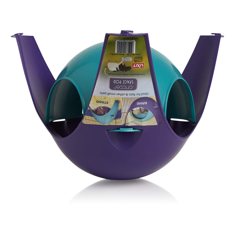 Lixit Critter Space Pod, Perfect for Small Animals Large Pack of 2 - PawsPlanet Australia