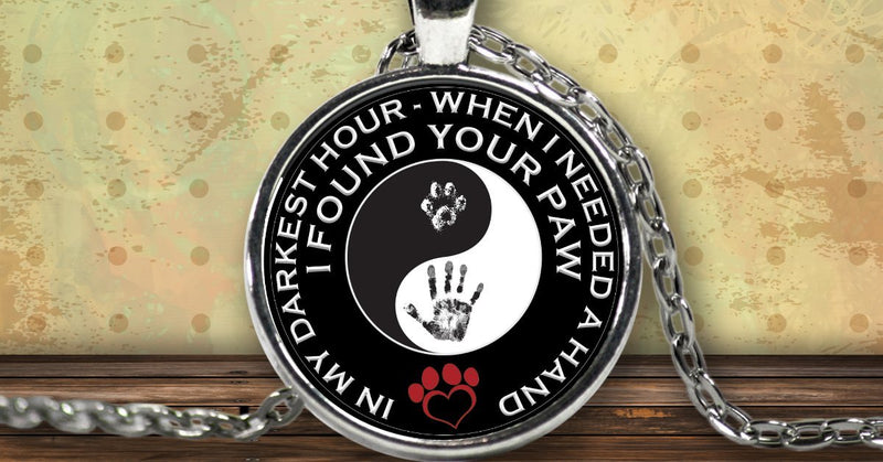 [Australia] - Dog Memorial Necklace - Gift For Dog Lovers 