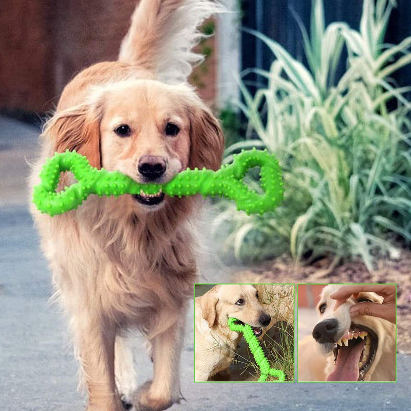 Dog Toys for Large Dogs Interactive Dog Chew Toys with Pull Band Aggressive Chewers Dog Toy Dog Bone Dog Training Great Gift for Dogs - PawsPlanet Australia