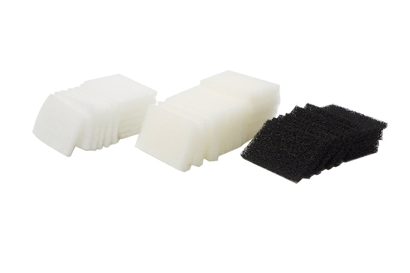 [Australia] - LTWHOME Compatible Foam Carbon Polyester Filter Pads Set Fit for Fluval 2 Plus + Filter(Pack of 36) 