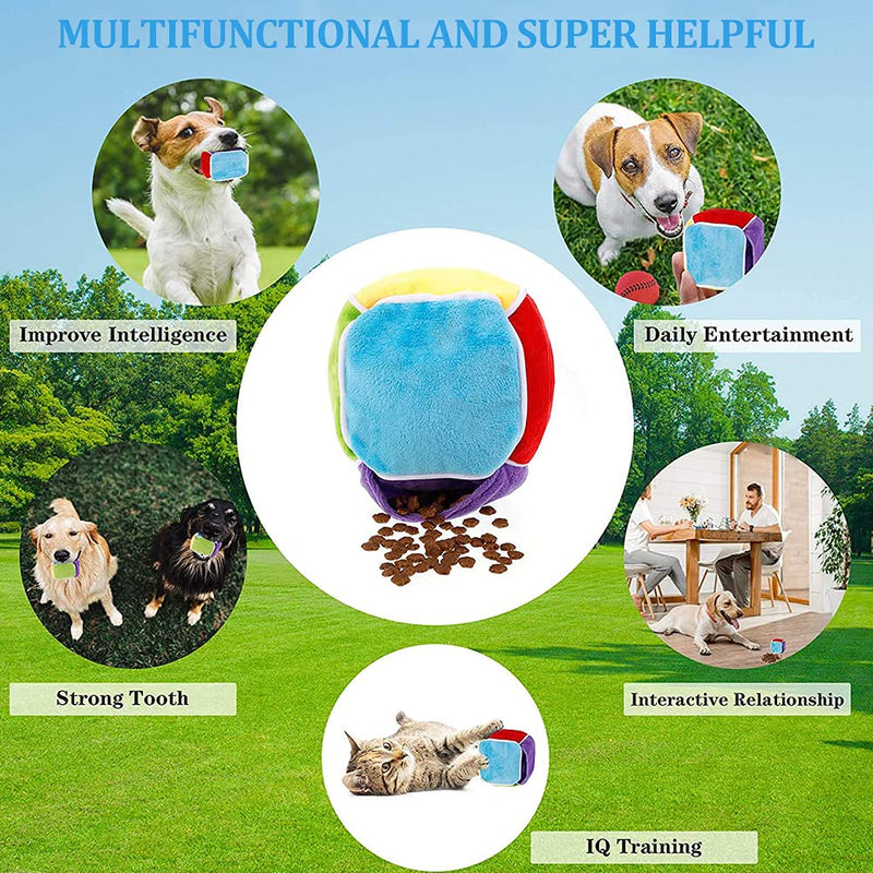 2 Pcs Dog Toys for Small Dogs Indestructible Snuffle Mat for Dogs Encourages Natural Foraging Skills for Dogs Mat Pet Chew Toy Interactive Sniff Slow Food Training - PawsPlanet Australia