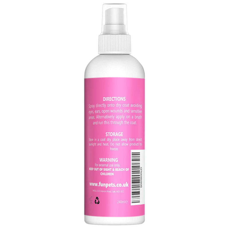 PetSol Baby Powder Cologne Perfume For Dogs - Long Lasting Dog Deodoriser Spray - Refreshes, Conditions & Deodorises Coat - 240ml - Cruelty Free Conditioner Perfume for Dogs, Cats & Pets - PawsPlanet Australia