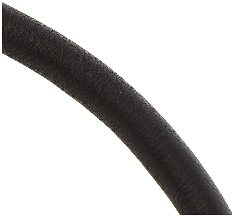 Kerbl Roma Round-Leather Choker, 50 cm, Black - PawsPlanet Australia