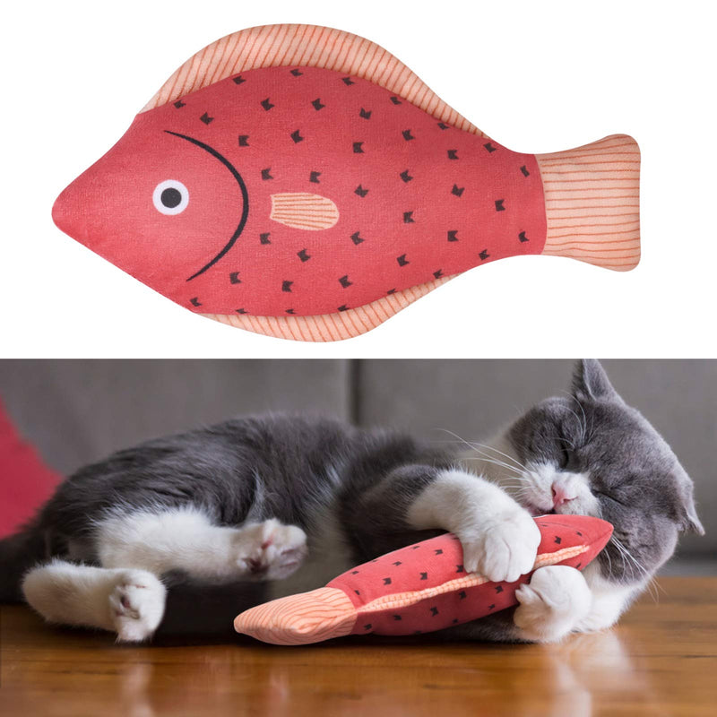 ZHAOLU Catnip Toys, 4PCS Catnip Fish Toys for Cat, Mini Cat Toys for Indoor Cats, Realistic Plush Simulation Moving Fish Cat Toy, Perfect for Cats Kittens to Bite, Chew and Kick, Washable 01 - PawsPlanet Australia