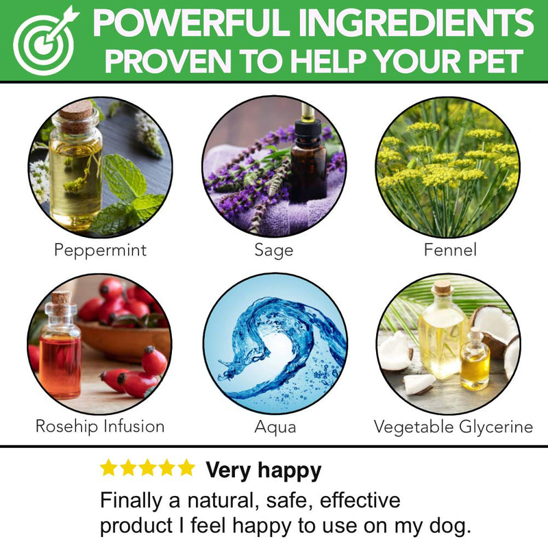 Breath Freshener & Water Additive For Dogs | 100% Natural | Foaming Oral Hygiene For a Happy Dog | Powerful Oral Care to Fight Bad Breath, Tartar & Plaque | Easier Than Dog Toothpaste & Mouthwash - PawsPlanet Australia