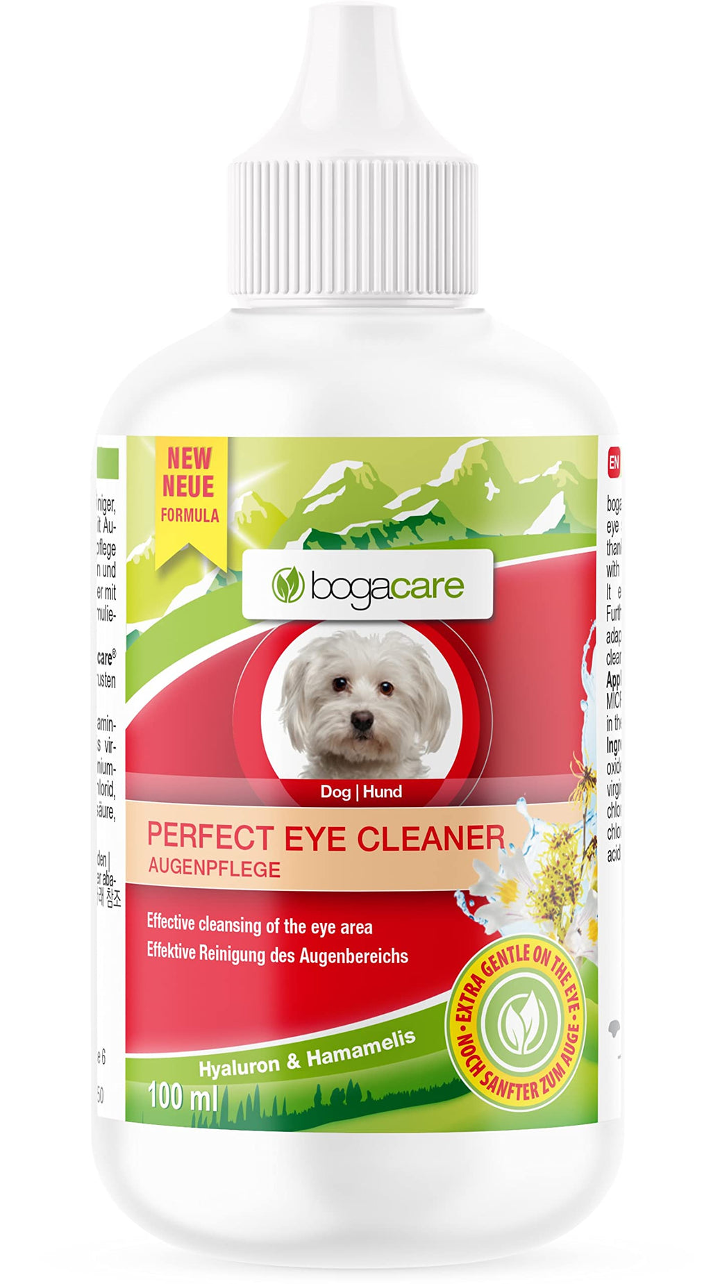 Bogacare Perfect Eye Cleaner - eye cleaner for dogs - tear stain remover for dogs - effectively removes tear stones and crusts - without burning eyes, UBO0467 - PawsPlanet Australia