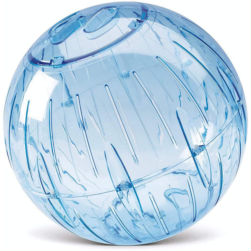 zfdg Hamster Plastic Ball, Small Hamster Exercise Ball, Small Hamster Plastic Ball, Hamster Running Ball, Pet Hamster Run Ball, for Totoro Mouse Squirrel Small Animal Pet Sports Training Toy (Blue) - PawsPlanet Australia