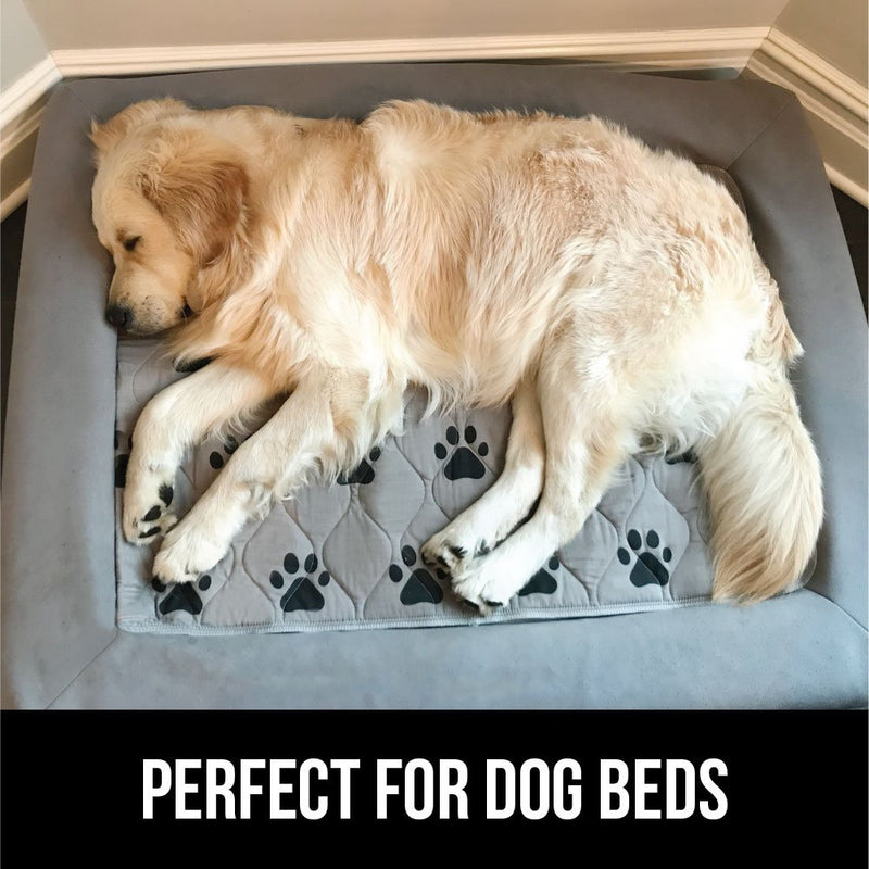 Gorilla Grip Premium Waterproof Pet Pad and Bed Mat for Dogs, Reusable Washable Leak Proof Pee Pads for Dog Crates, Less Cleanup, Puppy Crate Training, Soft Absorbent Protection Potty Mats, Many Sizes 1 16" x 22" - PawsPlanet Australia