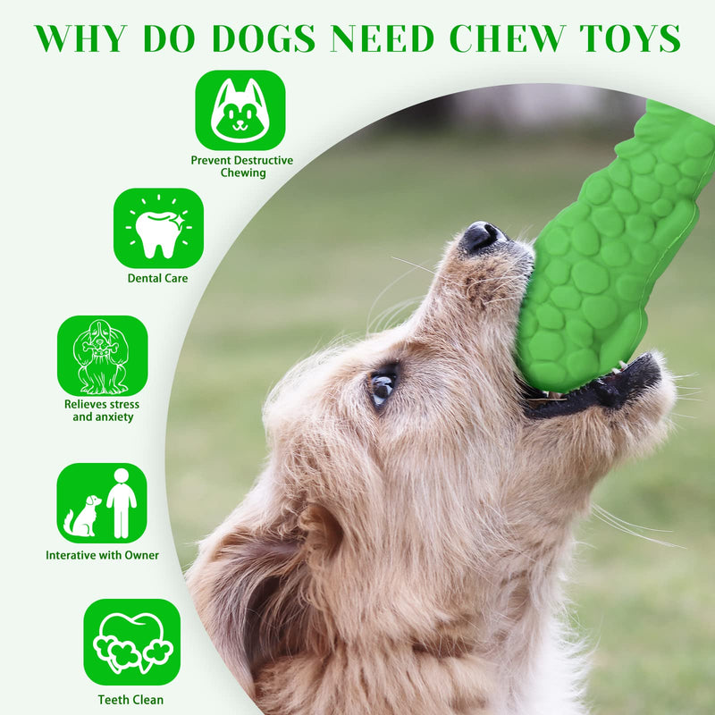 Puppy Chew Toys for Teething,Squeaky Dog Toys,Dog Toys for Large Dogs Aggressive Chewers,Tough Dog Toys with Milk Flavored, Durable Dog ToysÔºåIndestructible Dental Chews Toy with Rubber Giraffe-01 - PawsPlanet Australia