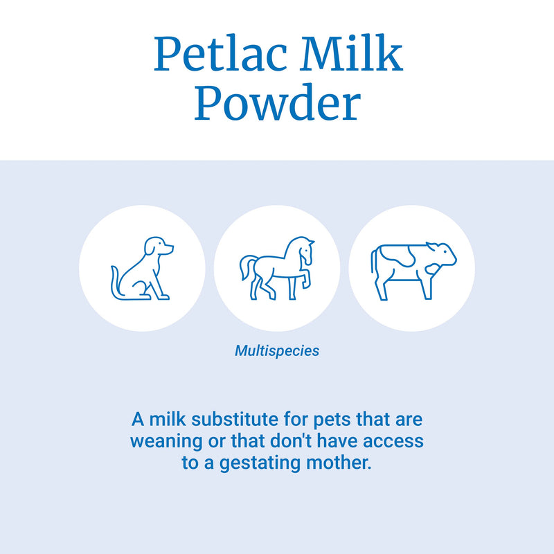 PetAg Petlac Milk Powder - Food Source for Orphaned Animals - Similar to Mother's Milk - Milk Replacer Formula - 300 g - PawsPlanet Australia