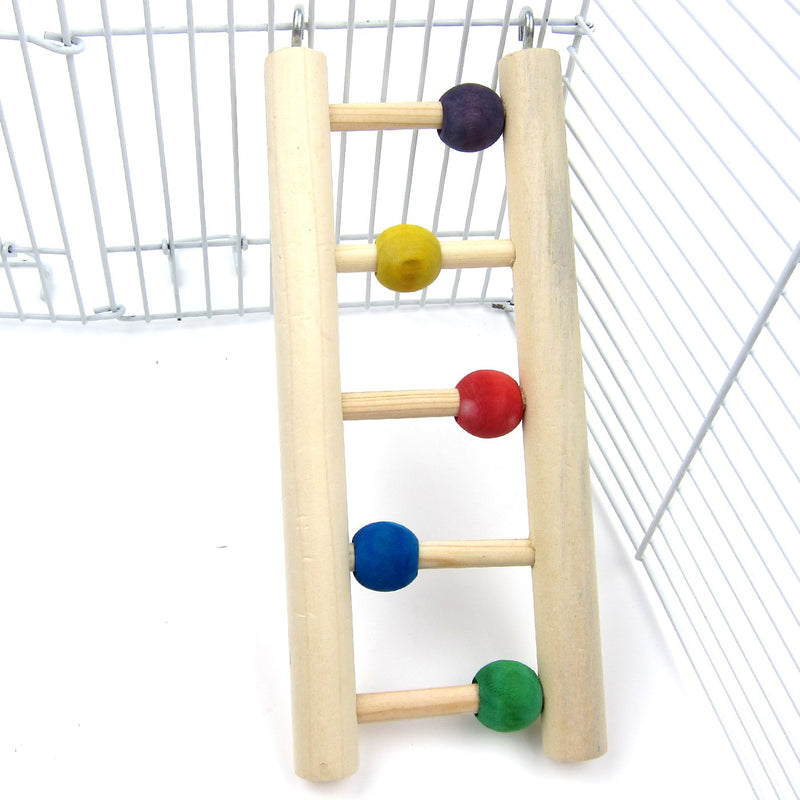 [Australia] - Alfie Pet - Quinlan Hanging Wooden Ladder Toy for Birds Small 