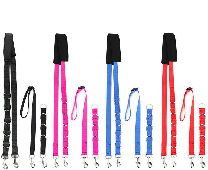 YNR Young & Relentless 3 Pcs Pet Dog Grooming Harness Strap Noose Restraint Belly Pad Nylon Leash Neck and Haunch Holder Grooming Adjustable Table Rope (Black) Black - PawsPlanet Australia