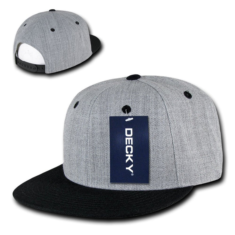 DECKY Snapback Heather Grey/Black - PawsPlanet Australia