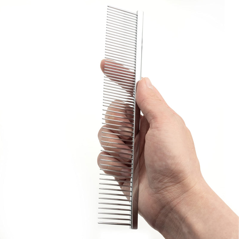 Chris Christensen Butter Comb Metallic 7.5 Inch Fine/Coarse - PawsPlanet Australia