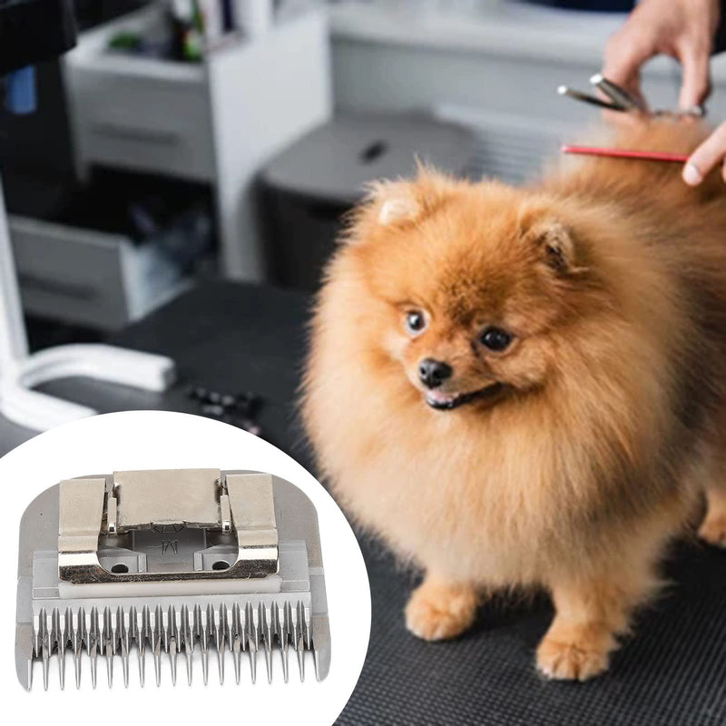 Wisecoco Shearing Blade for Dogs, 7F 3.2mm Carbon Steel, Removable Shearing Blade for Pet Grooming with Deep Teeth - PawsPlanet Australia