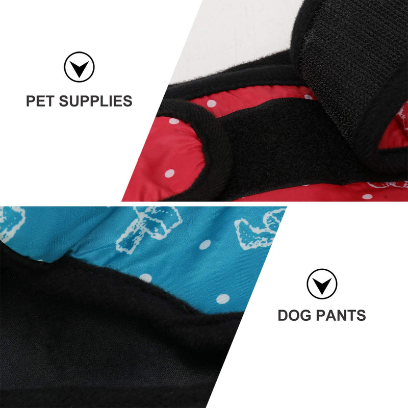 UEETEK 3pcs Dog Diaper Pet Physiological Pants Washable Dog Sanitary Shorts Panties Menstruation Underwear Briefs Female Dog Underpants Nappy XXL - PawsPlanet Australia