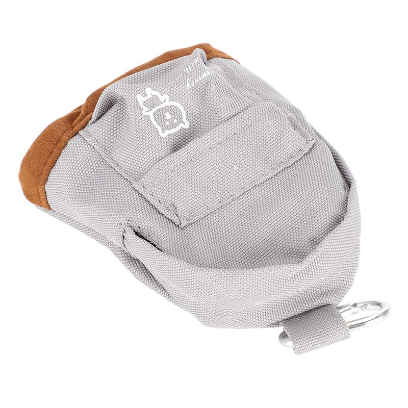 Cinnyi Travel Bag for Small Pet, Oxford Cloth Hamster Carrier with Hook Mini Outgoing Bag for Small Hedgehog Rabbit Totoro Squirrel(Gray White) - PawsPlanet Australia