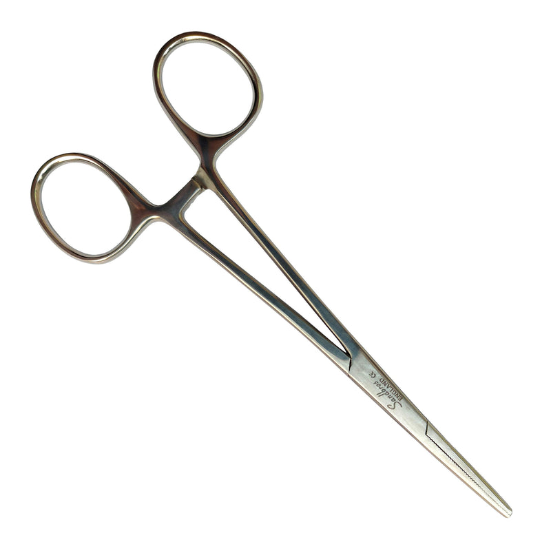 Sandbros Set of New stainless steel pet grooming hemostat Groomer dog ear fur puller(Straight and Curve csf) - PawsPlanet Australia