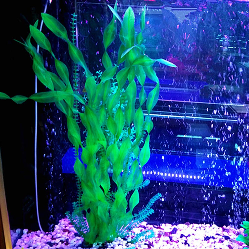 [Australia] - EchoDone Aquarium Artificial Seaweed Plants Fake Plastic Fish Tank Plant Decorations 10 Packs 