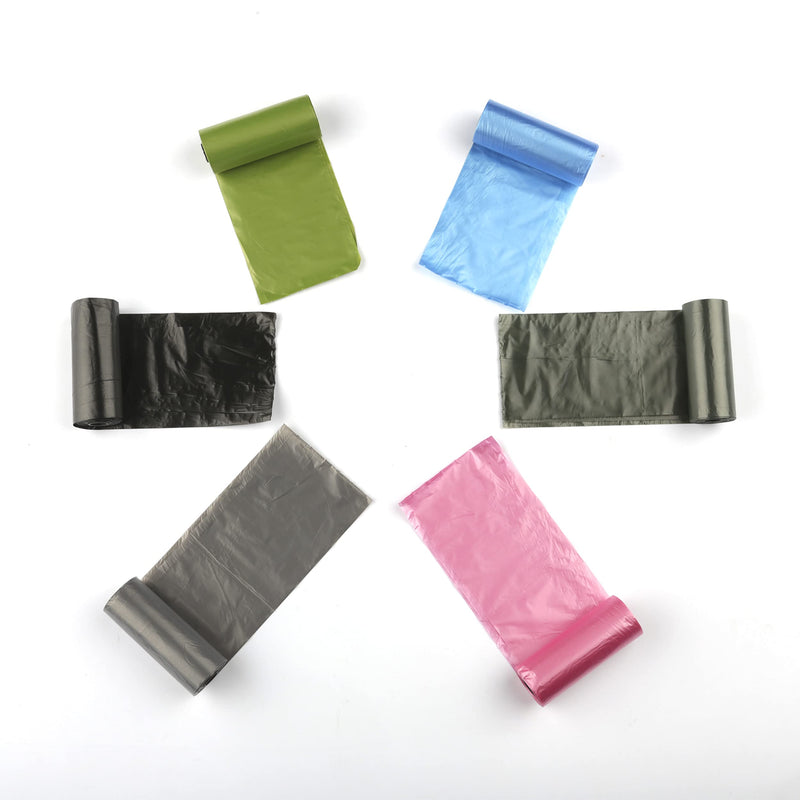 Colorful Dog Poop Bags 10 Rolls Total 150 Bags for Dogs and Pets Colors - PawsPlanet Australia