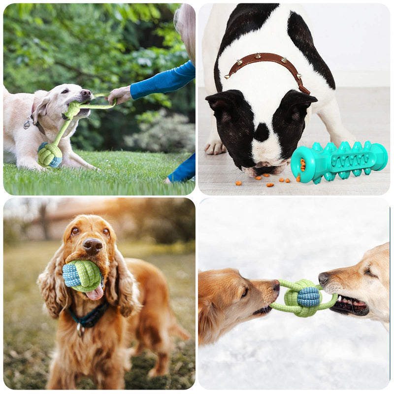 Dog Rope Toys, Dog Chew Toys for Puppy Teething, 8 Pack Rope Toys for Aggressive Chewers, Durable Dog Rope Toys for Medium to Small Dogs, Pet Toys for Dogs with Interactive Rope Teething Toys - PawsPlanet Australia