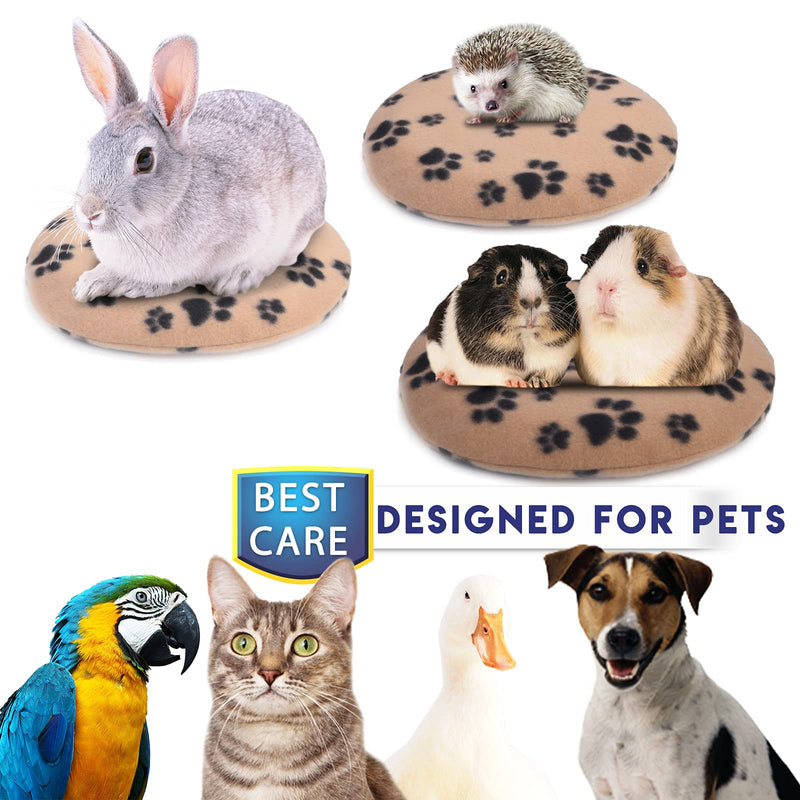 Microwave Pet Heating Pad, Newborn Pets Snuggle Microwave Pet Dog Bed Warmer, Safe Cat Bed Heating Disc for Animals, Heating Disk Pad for Rabbits, Hamster and Guinea - PawsPlanet Australia