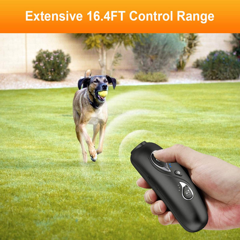 [Australia] - LC-dolida Ultrasonic Anti Barking Device, Dog Bark Deterrent for Barking Control & Dog Trainer, USB Rechargeable Dual Variable Frequancy with Control Range of 16.4 Ft(5M) 