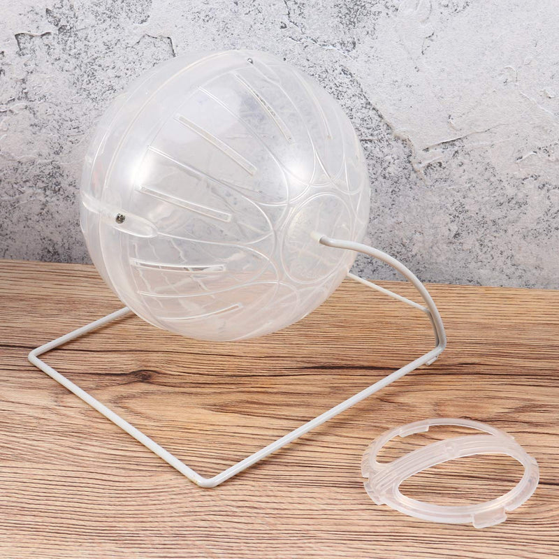 POPETPOP Hamster Exercise Ball,4-in-1 Multifunctional Hamster Running Ball-Hamster Mini Ball for Dwarf Hamster,Mouse,Syrian Hamster Ball with Stand-Clear Picture 1 - PawsPlanet Australia